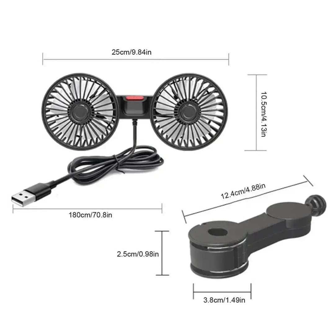 VEHICLE FAN Double - Head - Image 6