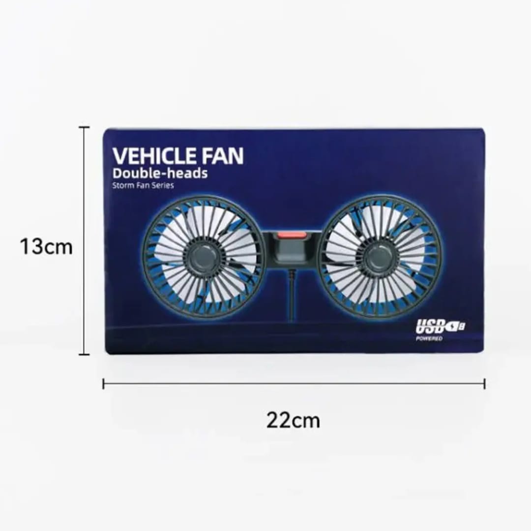 VEHICLE FAN Double - Head - Image 2