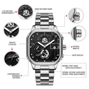 Poedagar Men's Watch