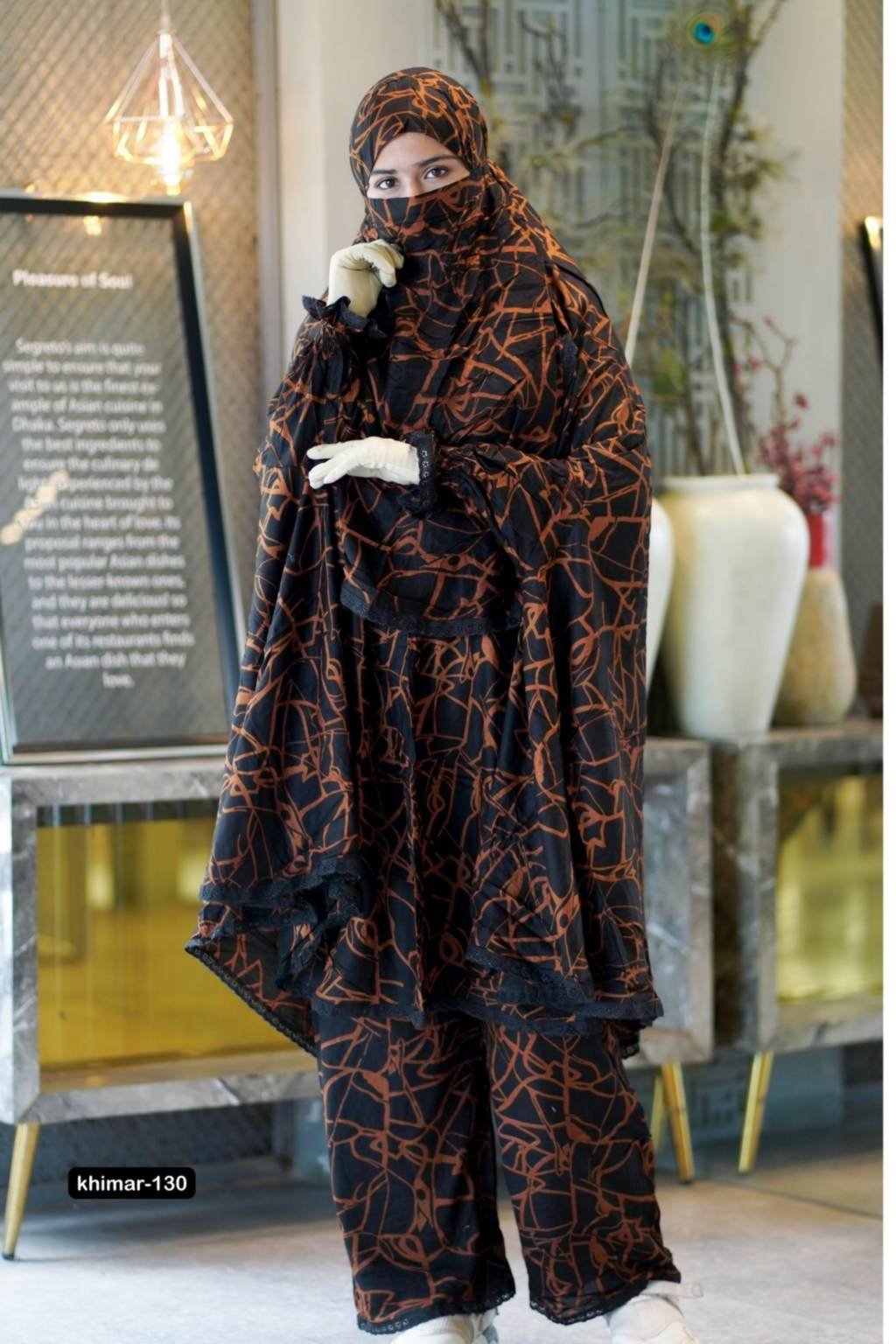 Premium khimar - 130 - Image 5