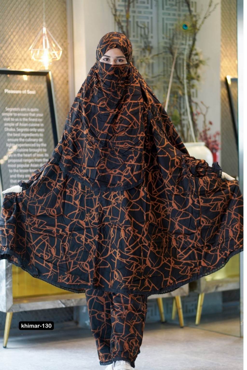 Premium khimar - 130 - Image 3
