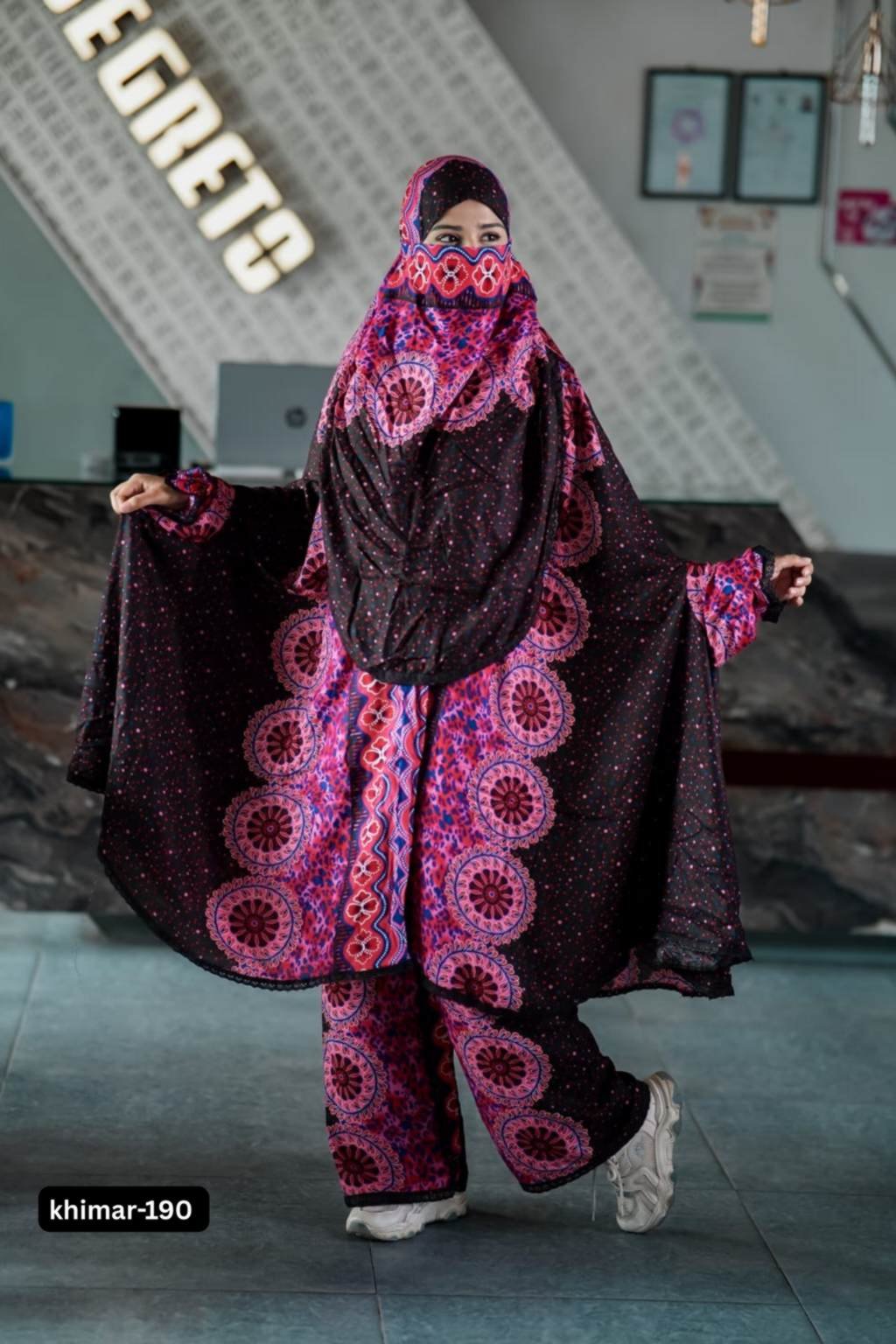 Premium khimar - 190 - Image 4